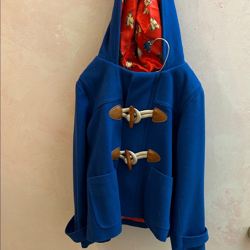 NWT Little Goodall Kids Blue Duffle Coat